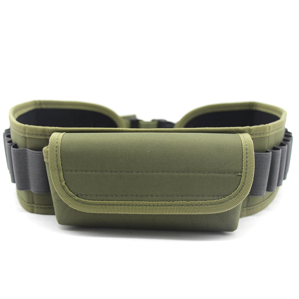 Tactical Shotgun 12 Gauge Ammo Shells Bandolier Cartridge Belt Holder 30 Rounds Ammo Holder for Outdoor Hunting shooting