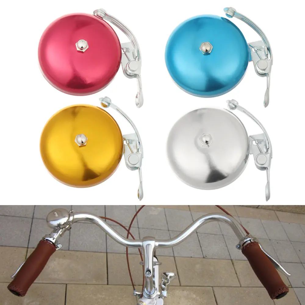 Universal Retro Bicycle Bell Warning Sound  Aluminum Alloy Mountain Bike Loudly Horn Bell Outdoor Sport Cycling Accessory