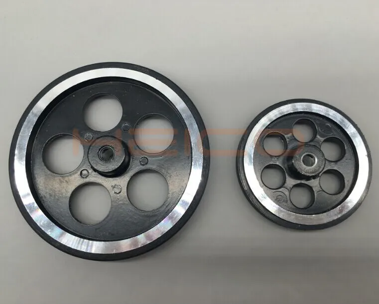 New Rotary Encoder Meter Wheel Aluminum Alloy Industrial Rubber Measuring Tire Circumference 200/300/360 X 4/6/8/10/12mm