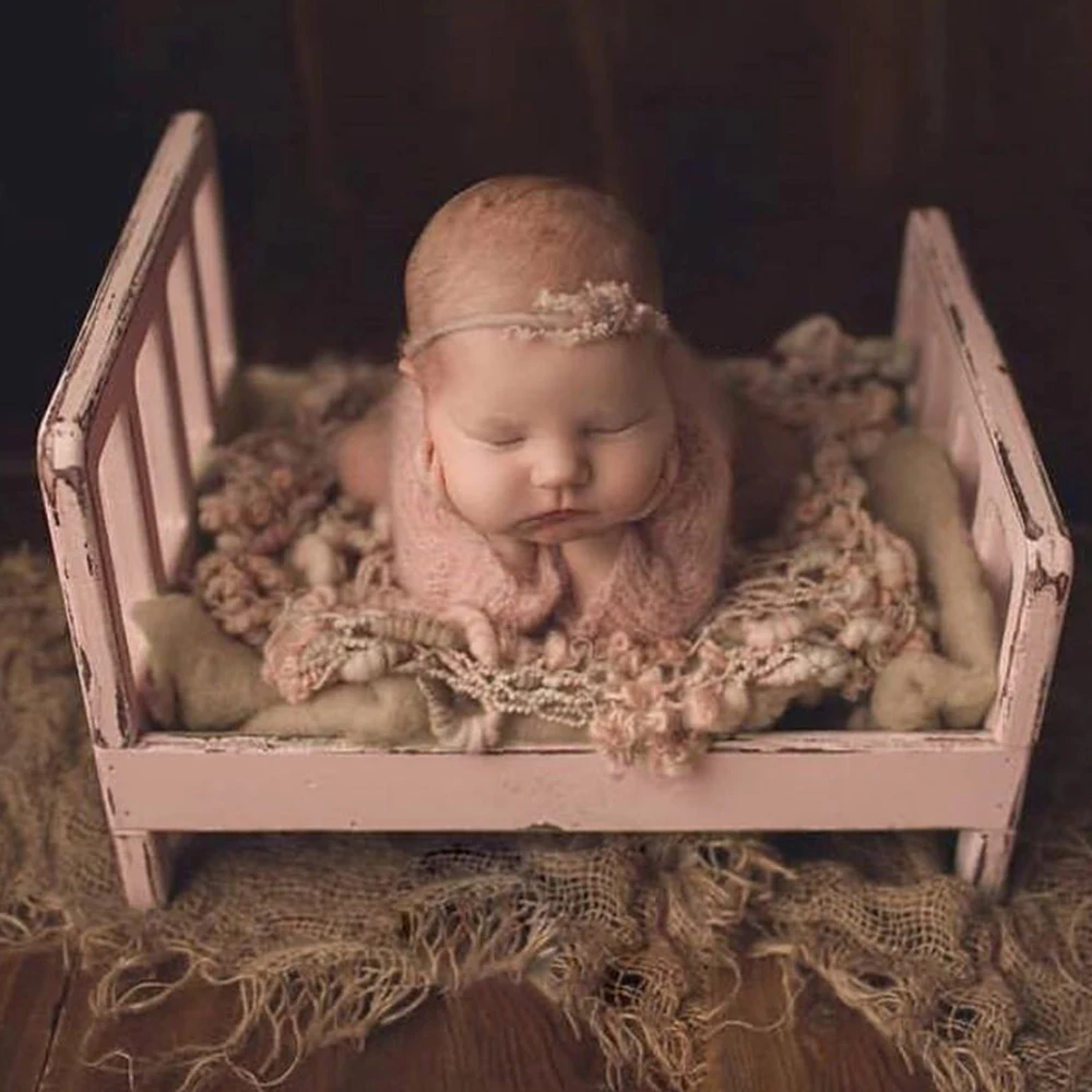 

Newborn Photo Bed Props New Baby Photography Props Wood Bed Newborn Baby Photography Props Photo Studio Crib Prop Shooting Props
