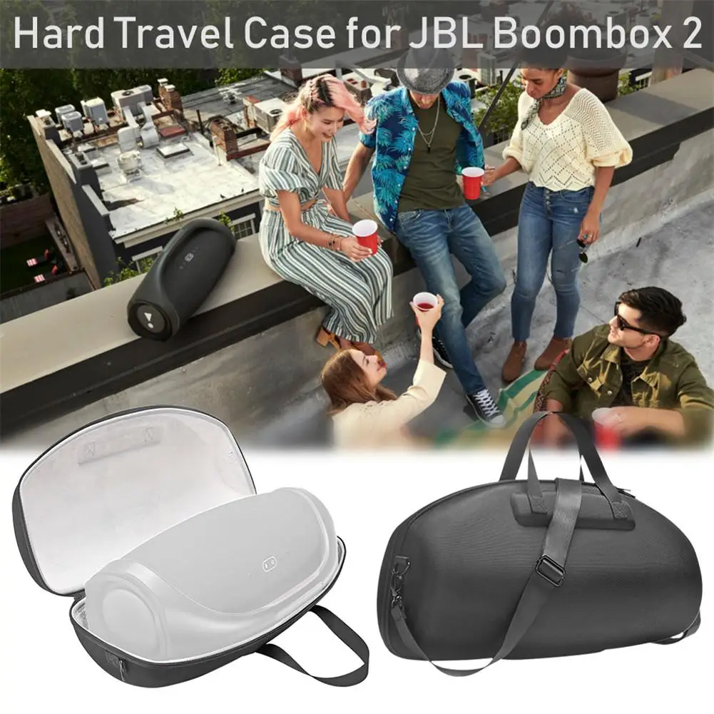 

2021 New Portable Speaker Case Carry Box Shoulder Bag For JBL Boombox 2 Speaker Anti-scratch Shockproof Storage Bag