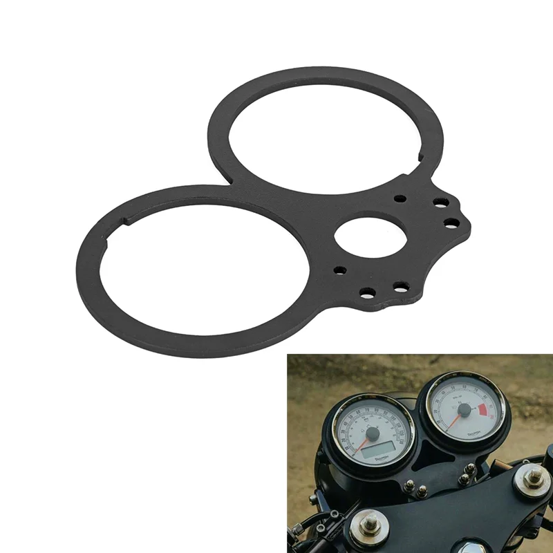 Motorcycle Speedometer Gauge Dial Rings Bezel Trim Rings For Triumph Bonneville T100 Thruxton