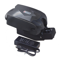 EU US Tax Included Foldable Ebike Seat mounted Battery 36V 10.4Ah 13Ah 15Ah 17.5Ah 21Ah Frog Folding Electric Bike Battery Pack