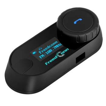 FreedConn Bluetooth Motorcycle Intercom Helmet Headset Wireless Motorbike Head Interphone