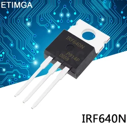 10pcs/LOT IRF640NPBF TO220 IRF640N TO-220 IRF640 Power MOSFET new and original