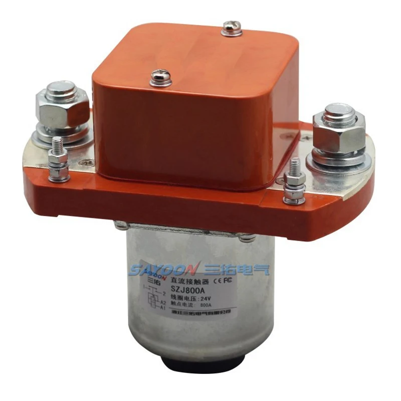 sayoon dc contator szj800a mzj900a rele de potencia dc 12v 24v 36 48v 60v 72v 120v para caminhoes de empilhadeira da bateria dos navios do carro etc 01