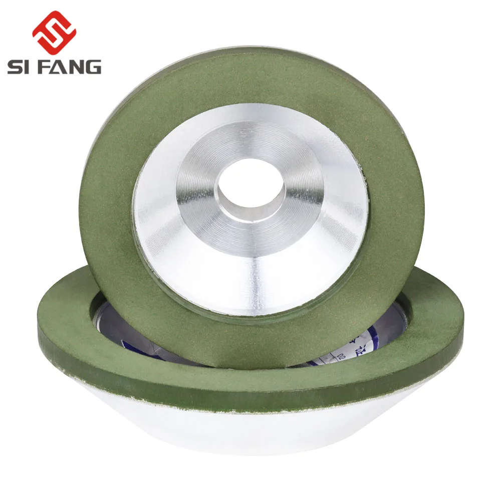 75/100/125/150mm Resin Diamond Grinding Wheel Cup Grinder Disc for Carbide Metal Angle Grinder Tool 120/150/180/240/320/400#
