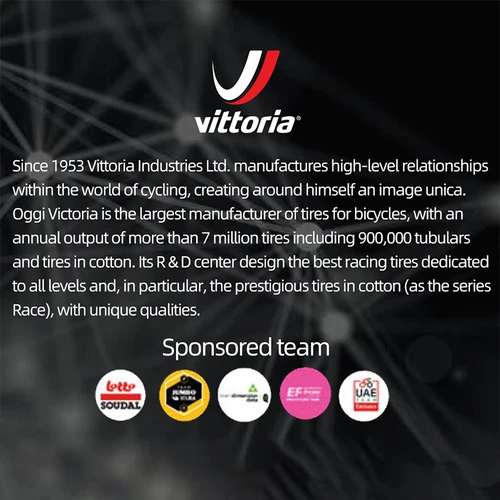 Imagen 2 del producto Neumático de carretera Clincher Vittoria Corsa 700X25C 700 × 28C/32C grafeno 2,0 neumáticos doblados de piel negra 320 TPI adecuado para bicicleta de carretera 700