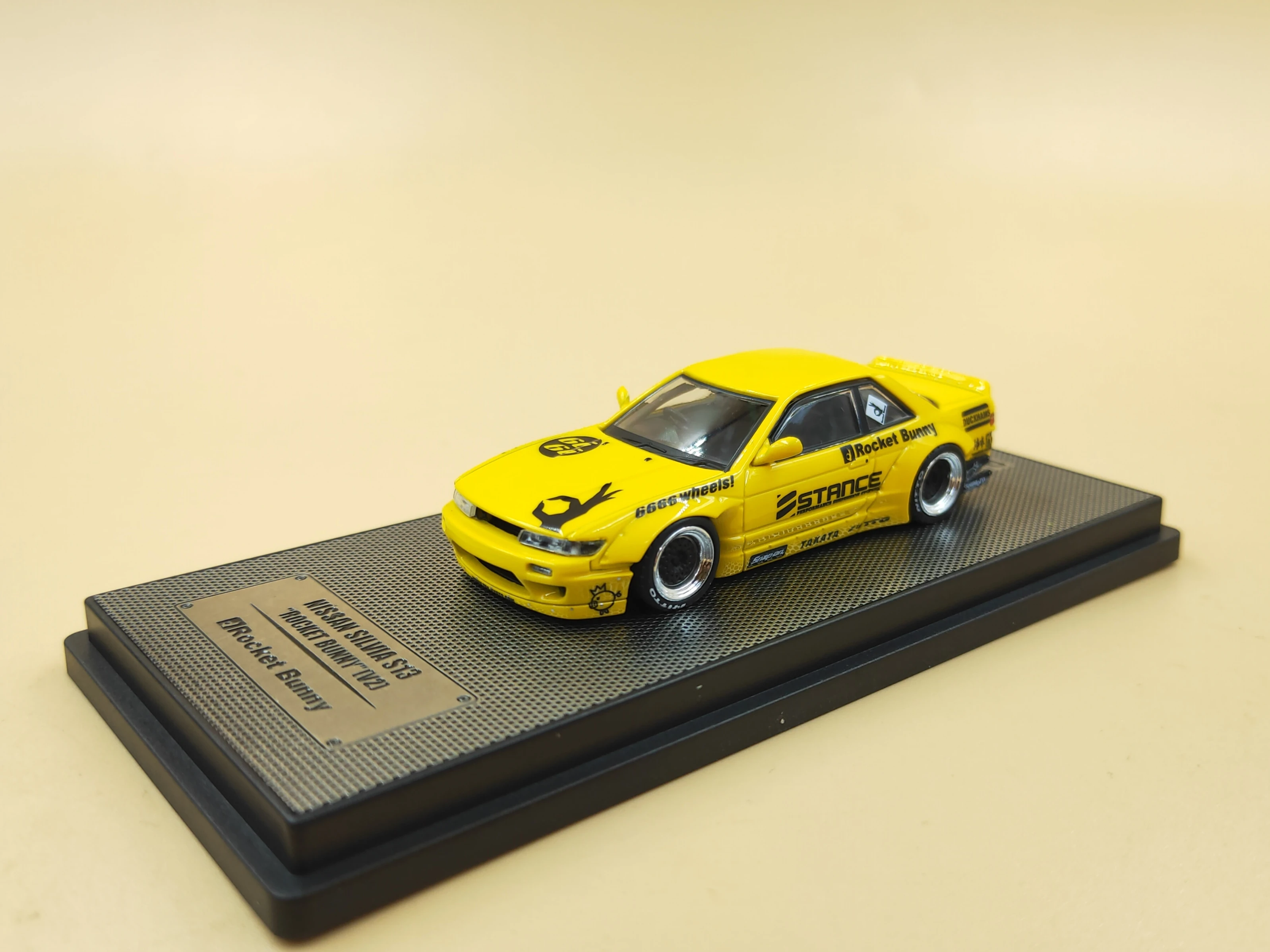 INNO 1:64 Nissan Silvia S13 Pandem Collection of die-cast alloy car decoration model toys