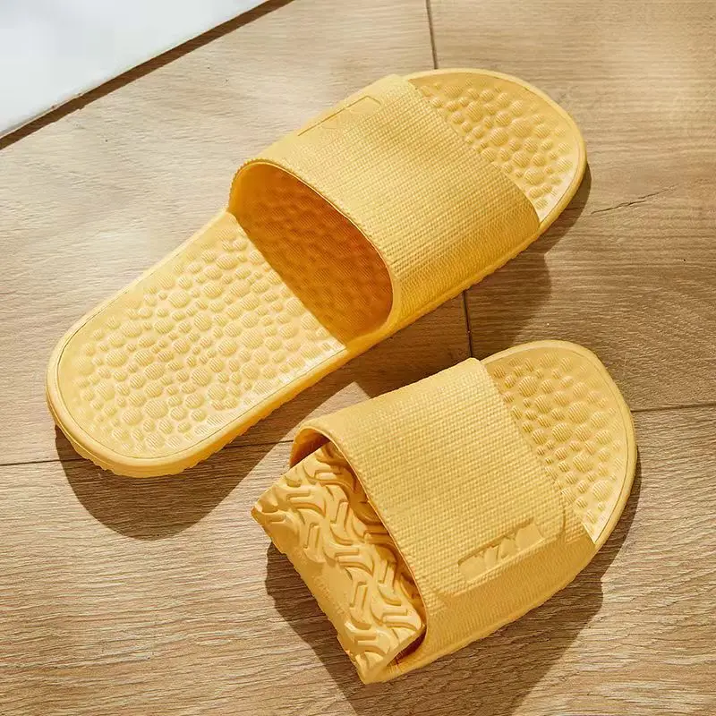 Women's Summer Large Size One Word Travel Slippers Portable Folding Light Slipper Indoor Home Slippers Non Slip Bathroom Slipper