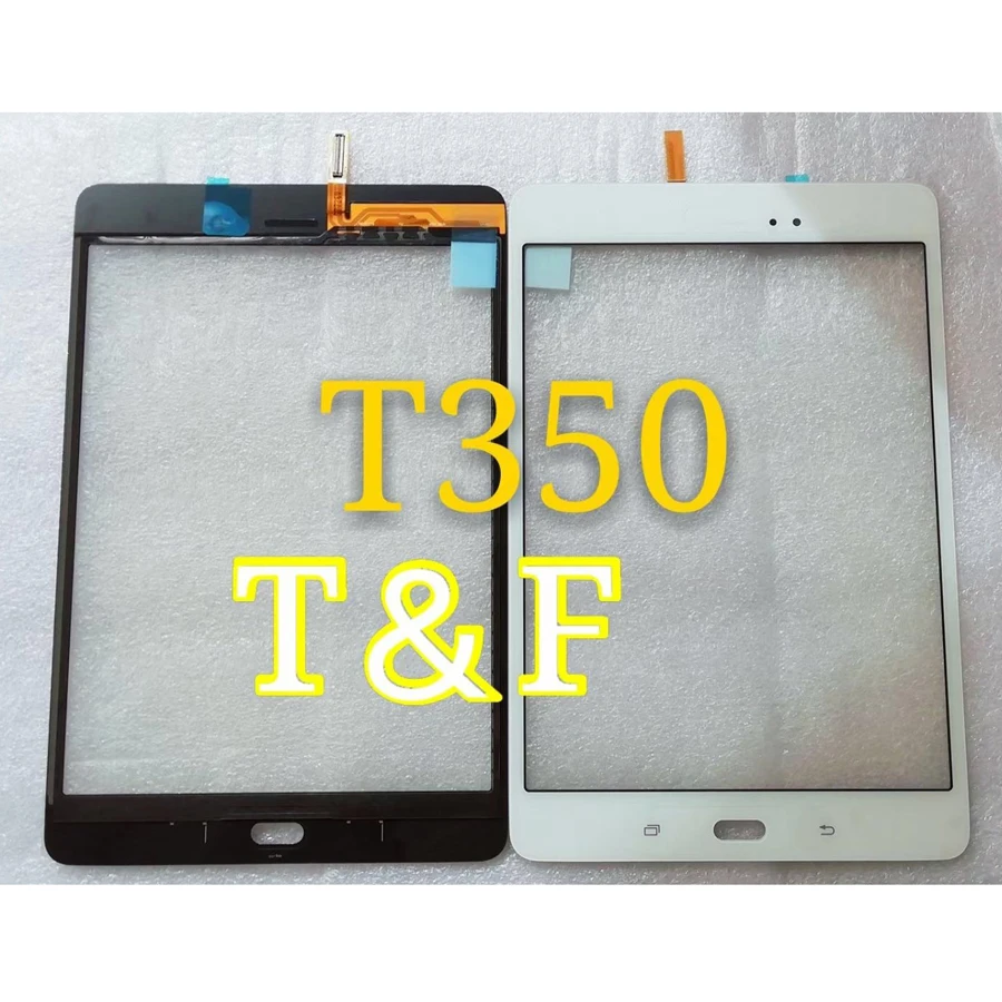 Pantalla táctil LCD de alta calidad para Samsung Galaxy Tab A T350 SM-T350, Sensor digitalizador, Panel de vidrio exterior frontal