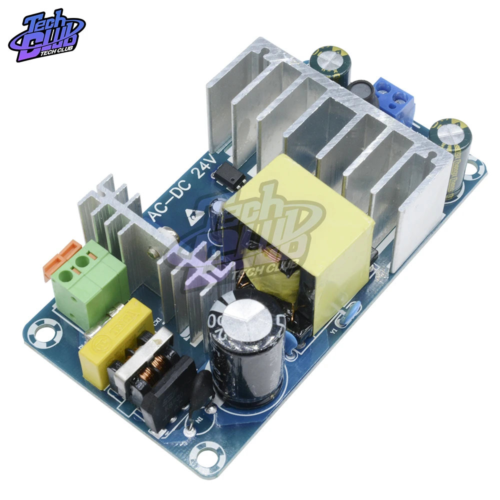 AC 85-265V to DC 24V 4A-6A 100W Switching Power Supply Board Power Supply Module Transformer Step Down Voltage Regulator Board