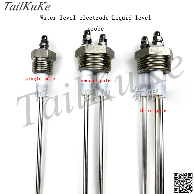 Boiler use 304 water level electrode 316 stainless steel liquid level probe electrode type liquid level sensor