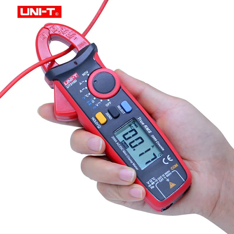 

Digital Clamp Meters Multimeter True RMS AC/DC Current Capacitance Tester Digital Multitester LCR Meter Megohmmeter UNI-T UT210D