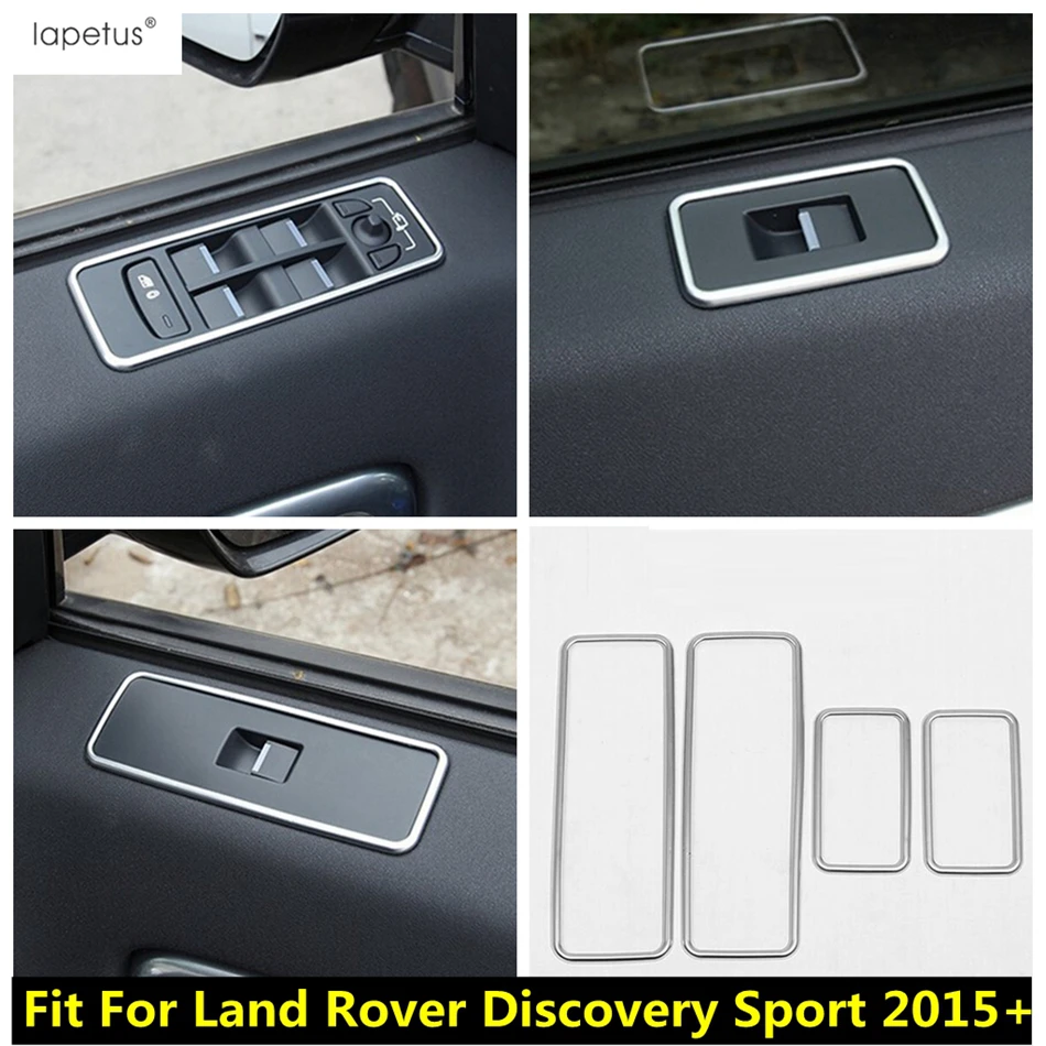 

Door Armrest Window Lift Switch Control Button Panel Cover Trim For Land Rover Discovery Sport 2015 - 2023 Interior Accessories