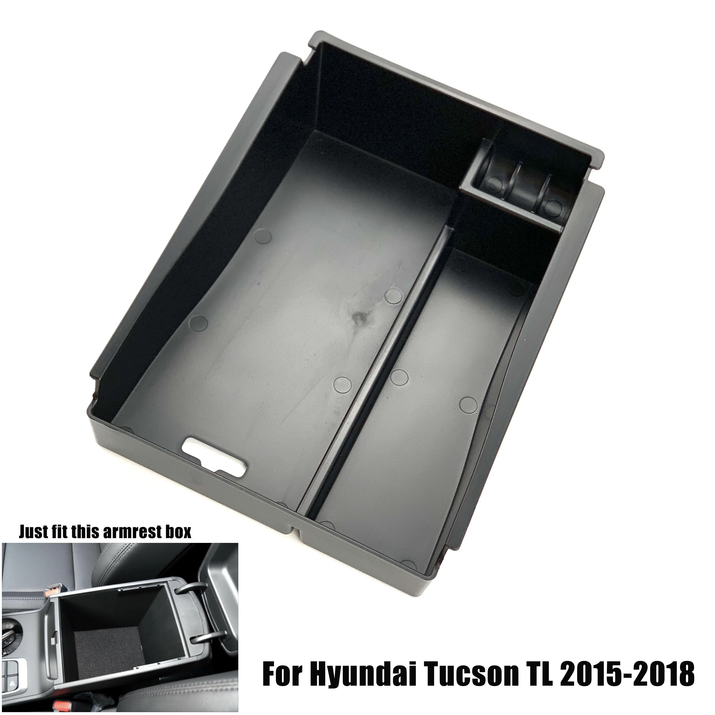 1pcs Automobile Armrest Storage Box For Hyundai CELESTA Kona Encino Tucson IX25 Creta VERNA LAFESTA Elantra iX35/TUCSON Mistra