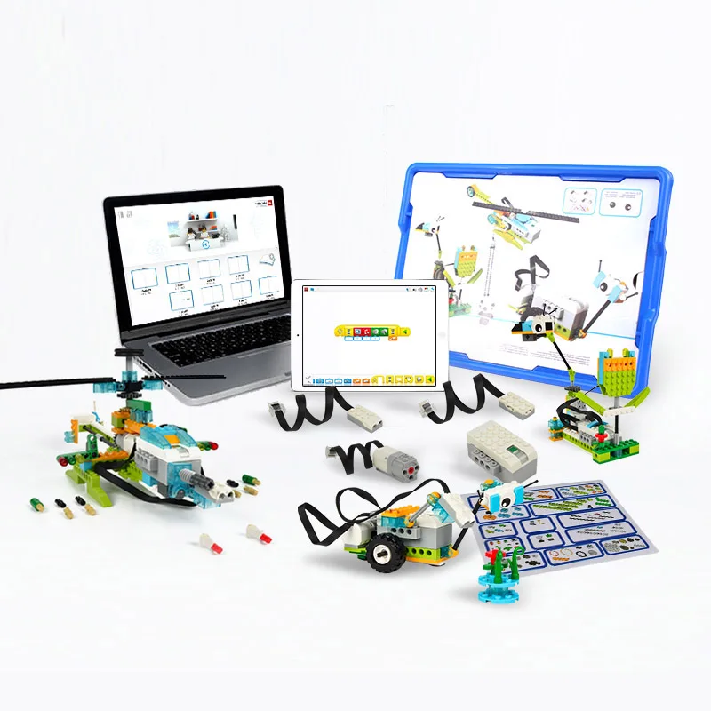 NEW High-Tech WeDo 2.0 Robotics Construction Set Building Blocks Compatible with Wedo 2.0 Educational DIY toys