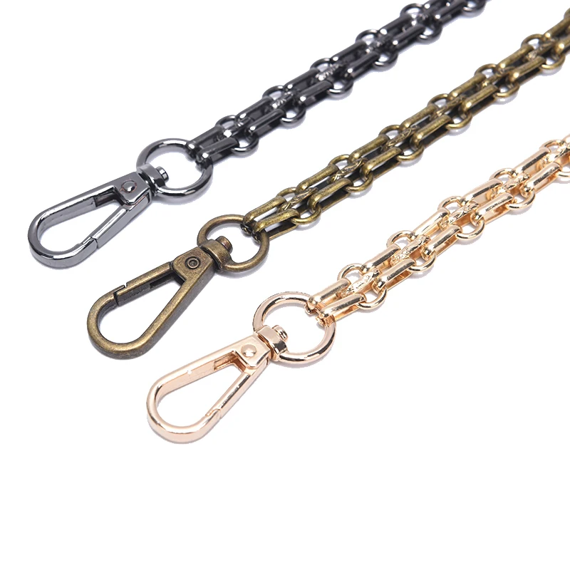 30cm Metal Chain Strap Shoulder Cross Body Bag Replacement DIY Bag Accessories Hardware Double Woven Iron Chain