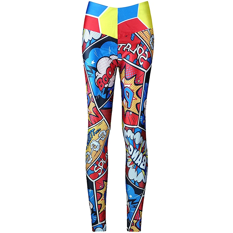 

Leggings Women Fashion Printing Sexy Casual Highly Elastic Tight and Colorful Most Sizes Outer Wear Leggins Pants Trousers