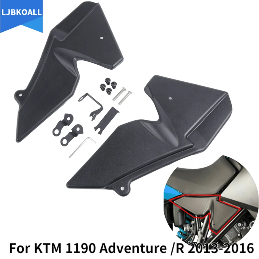 

Motorcycle Radiator Side Cover Cap Panel Fairing Guard Cover for KTM 1050 1090 1190 1290 Super Adventure R/S/T ADV Accessories