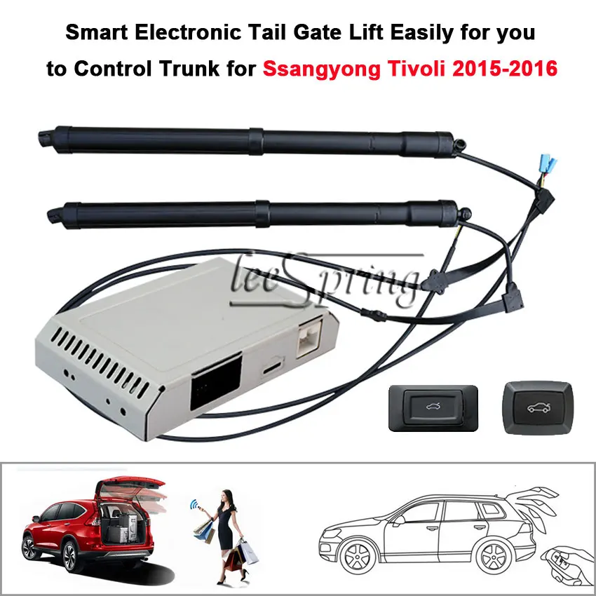 car Smart Auto Electric Tail Gate Lift Special for Ssangyong Tivoli 2015-2016 with Latch