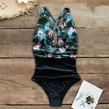 Women’s floral push-up swimsuit #4