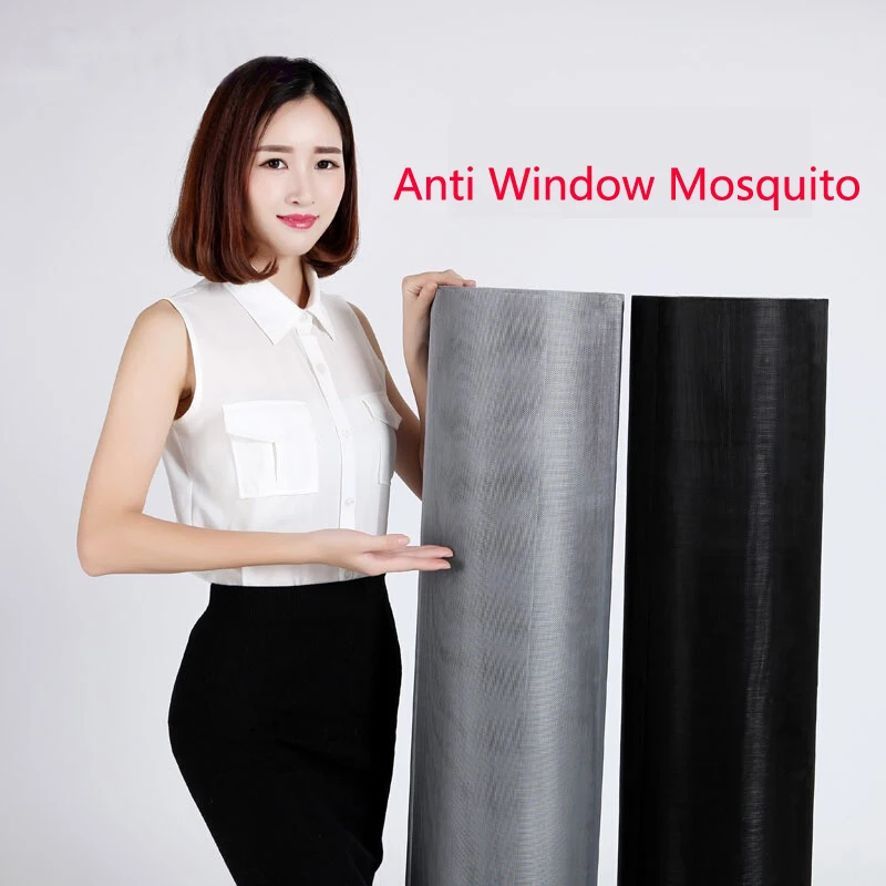 Mesh Mosquito Indoor Insect Screen Anti Mosquito Net Customizable DIY Custom Mesh Material Polyester Screen Mosquito Curtain