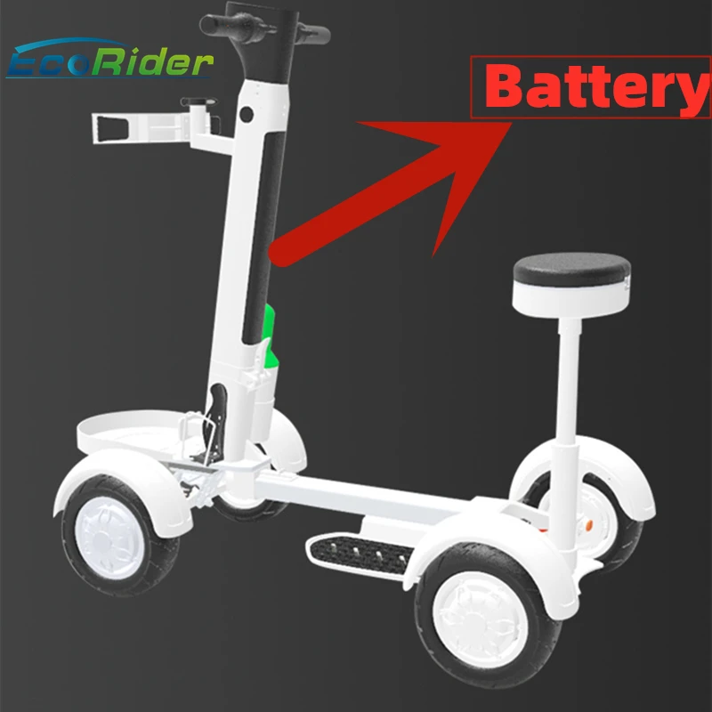 Ecorider E7-1 Golf Electric Scooter Battery 48v10.4a 48v14a 18650 Battry For E7-1 Golf Cart Not Include Cart