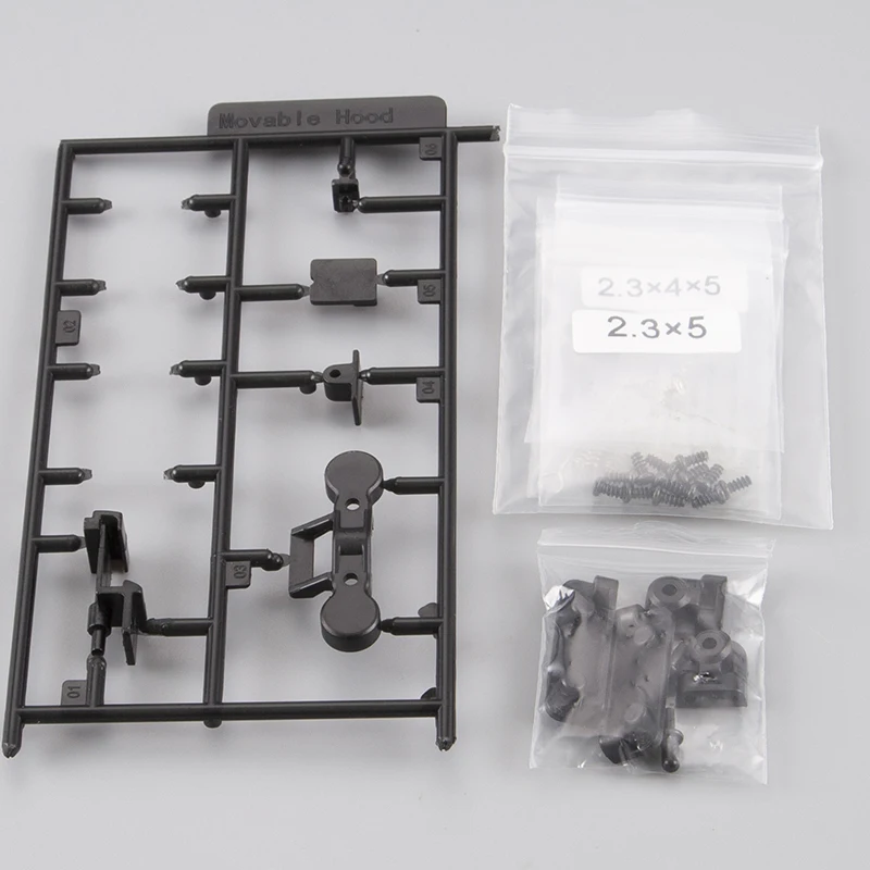 Killerbody 48611 1:10 lc70 RC crawler parts Movable Hood Upgrade Sets Fit for KB#48601 1/10 Land Cruiser Hard Body