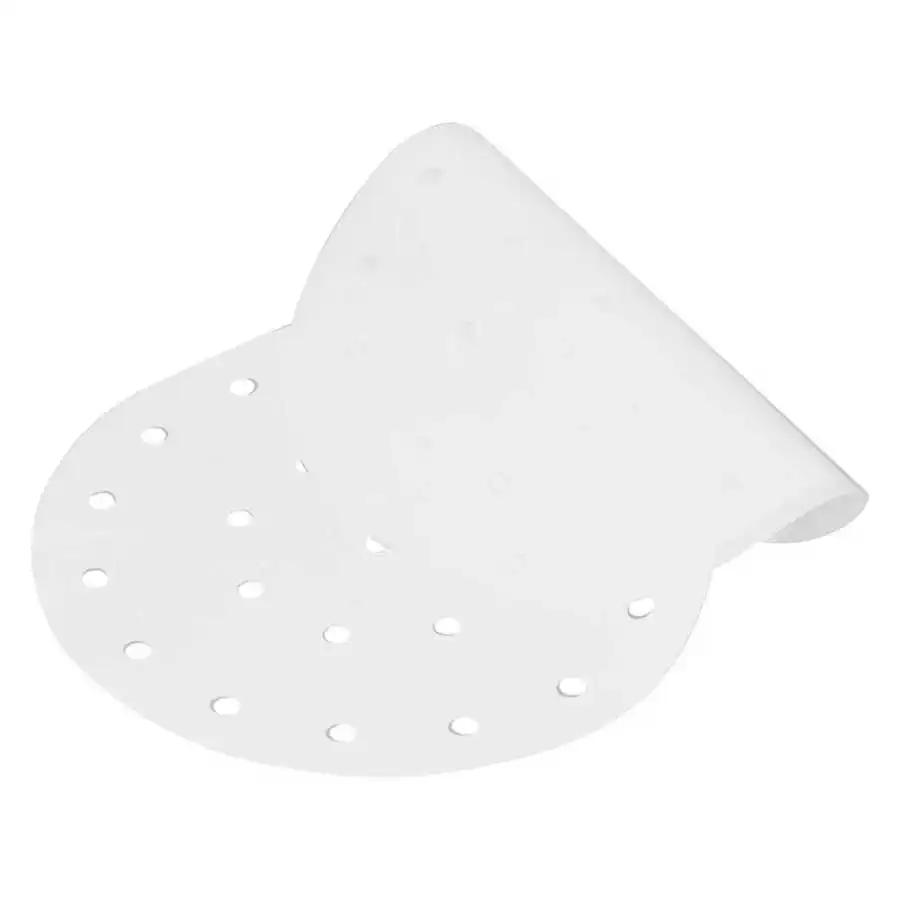 Accesorios para freidora de piezas, papel absorbente de aceite antiadherente, papel redondo para barbacoa, sartén profunda, pieza de aparato de cocina, 100