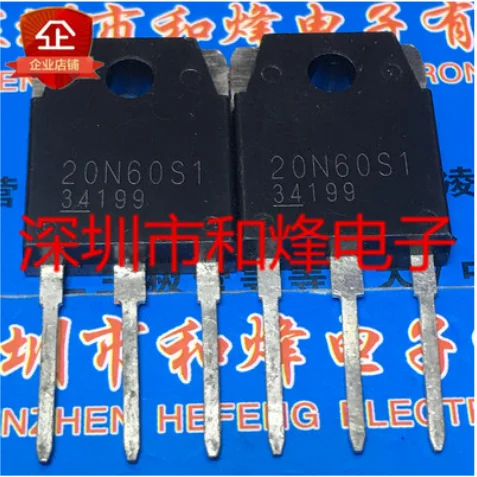 Free Shipping  30pcs FMH20N60S1 20N60S1  TO-3P 600V 20A