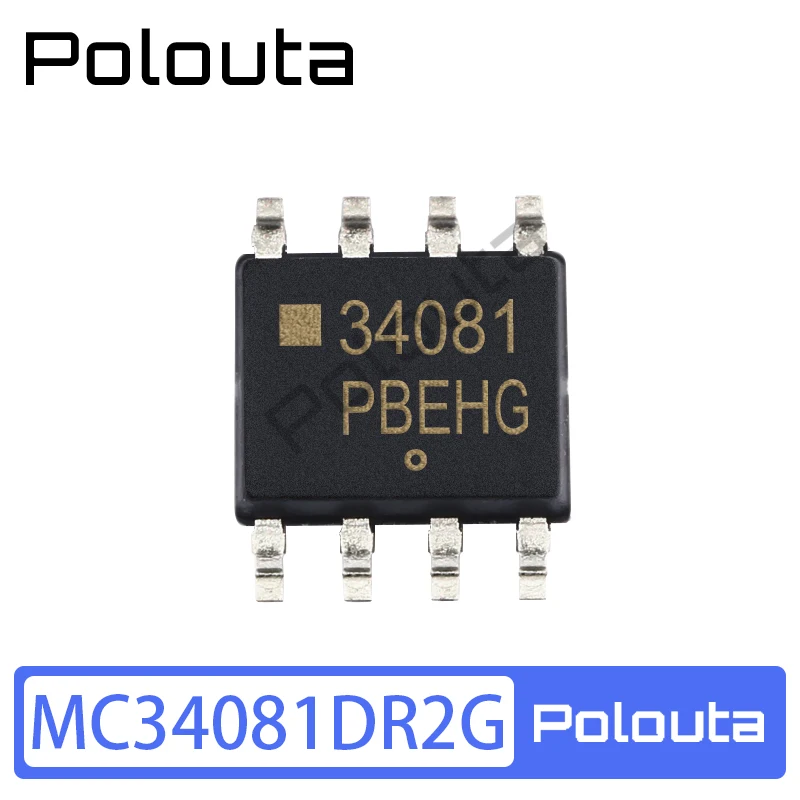 5 Pcs MC34081D MC34081DR2G SOP-8 JEFT Input Operational Amplifier DIY Acoustic Components Kits Arduino Nano Integrated Circuit