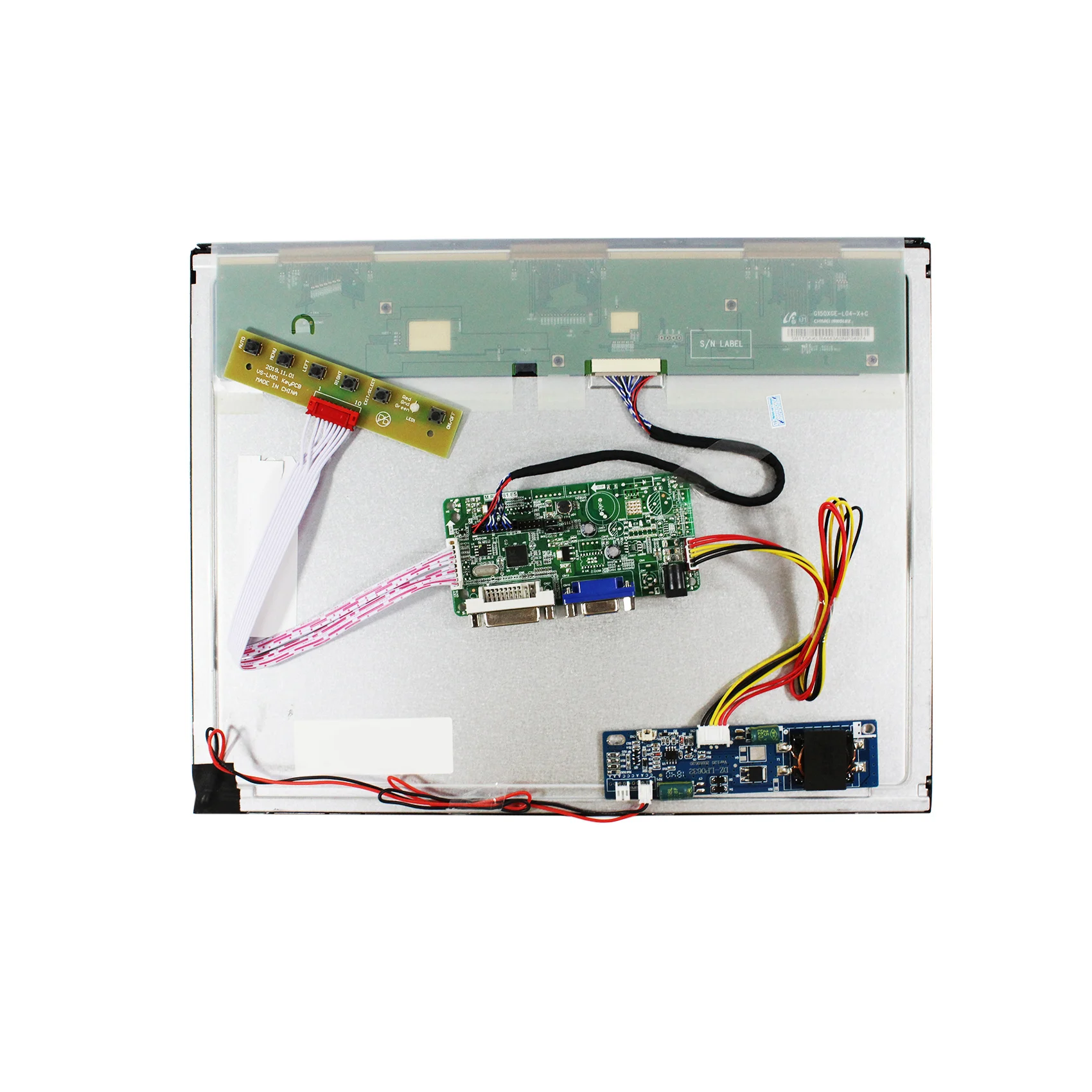 15.0 "G150XGE-L04-1000 1024X768 1000nit液晶画面dvi vga液晶lvdsコントローラボード