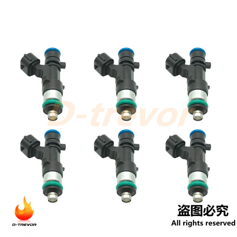 6PCS 0280158026 06A906031BS Fuel Injectors For 2004-2006 Volkswagen Golf 2.0L I4