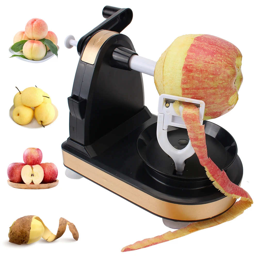 Fruit Peeling Machine Kitchen Gadgets Potato Peeler Hand-cranked Apple Peeler Cutter Slicer Kitchen Corer Cutter