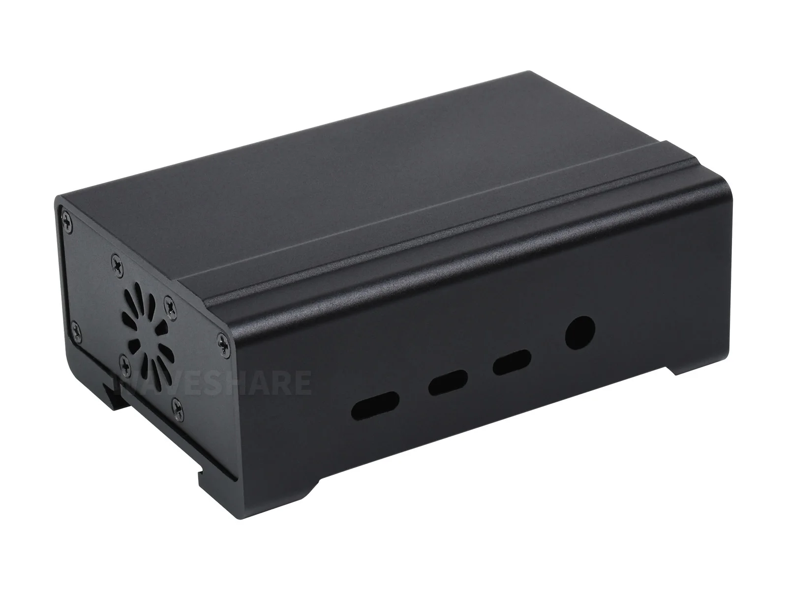 

PI4-CASE-DIN-RAIL-A,DIN Rail Aluminum Case for Raspberry Pi 4, with Cooling Fan and Heatsinks,DIN Rail Mount Support