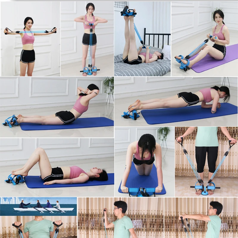 

Веревка для фитнеса, приседания, оборудование для фитнеса, домашнее похудение, ролик талии, мышцы живота, вспомогательные упражнения