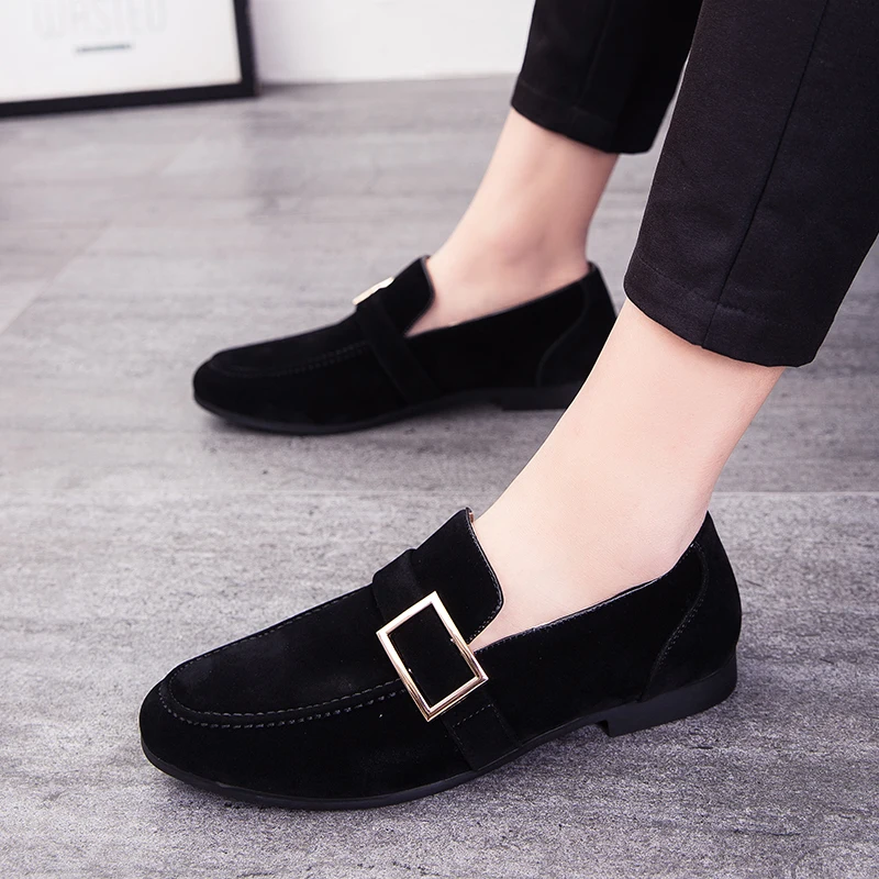 

Men's Casual Shoes Moccasins Genuine Leather Flats Zapatos Hombre Loafers Footwear Men shoes Chaussures British Style