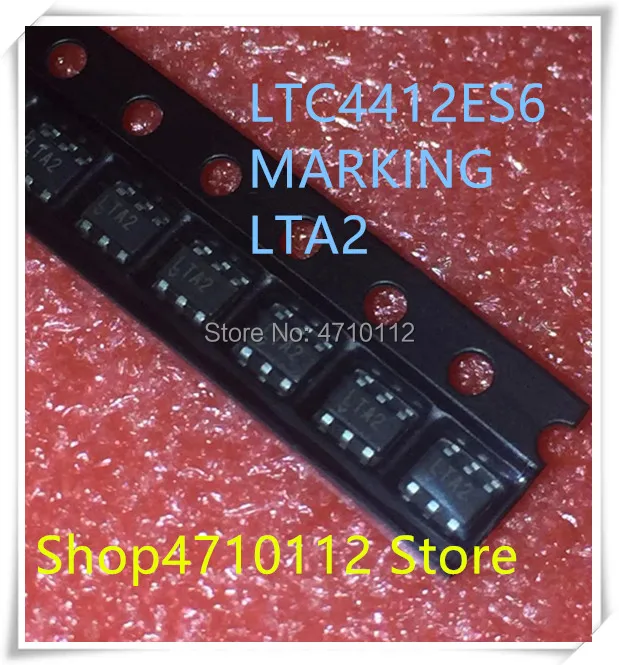 

NEW 10PCS/LOT LTC4412ES6 LTC4412 MARKING LTA2 SOT23-6 IC