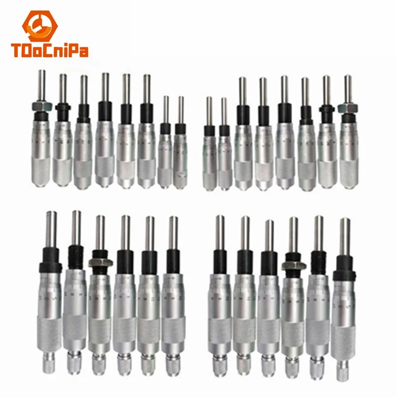 

Micrometer Micrometer Head With Thread 0-13 0-25 0-6.5 accuracy 0.01 High Precision Conventional Micrometer Head