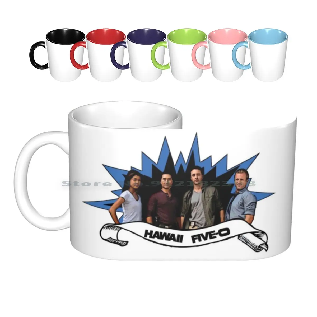 Hawaii Five 0 Team Ceramic Mugs Coffee Cups Milk Tea Mug Hawaii Five 0 Hawaii 5 0 Hawaii Five O Hawaii Five 0 Ohana Ohana Alex