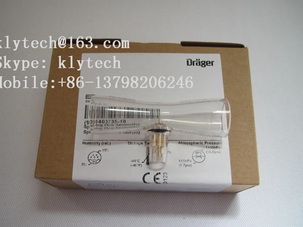 Original Drager SPIROLOG FLOW SENSORS 8403735-09 8403735-10