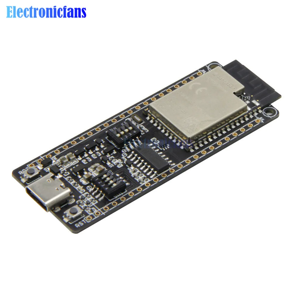 T8 ESP32-S2 ESP32-S2-WOOR V1.1 WIFI Wireless Module Type-C Connector Development Board Module with Pins for Arduino