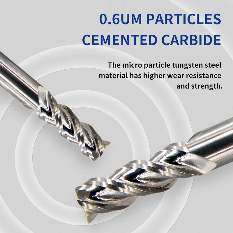 Imagem -05 - Flauta de Aço Tungstênio Fresa o Carboneto de Revestimento da Liga do Moinho de Extremidade mm mm 10 mm 20 mm Ferramentas Cnc para o Torno Hrc50