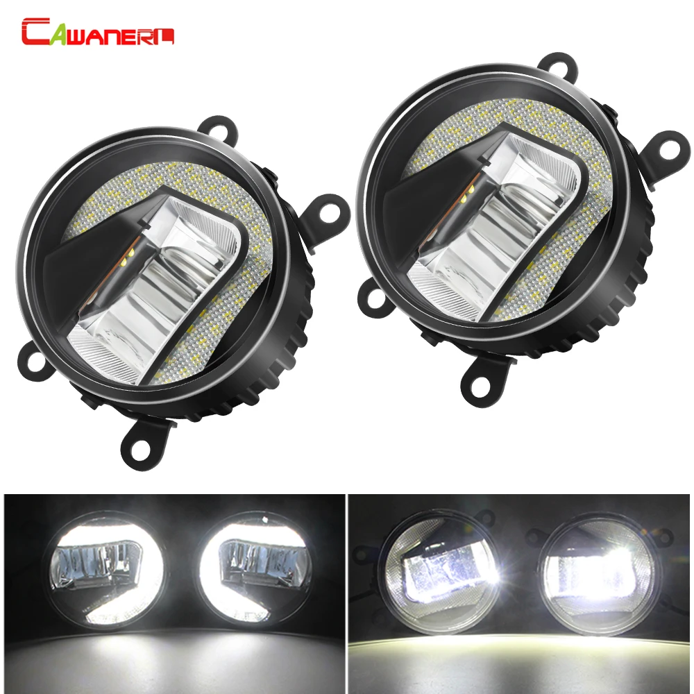 2in1 Fog Light Car LED Fog Daytime Running Light For Opel Corsa Zafira Signum Astra Vectra Meriva Movano(Just Fit OPC/VXR Model)