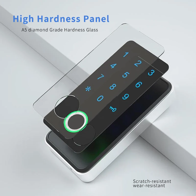 TTLOCK APP Smart Electronic Cabinet Door Lock 13.56Mhz RFID Fingerprint Drawer Lock Keyboard Password Electronic Lock