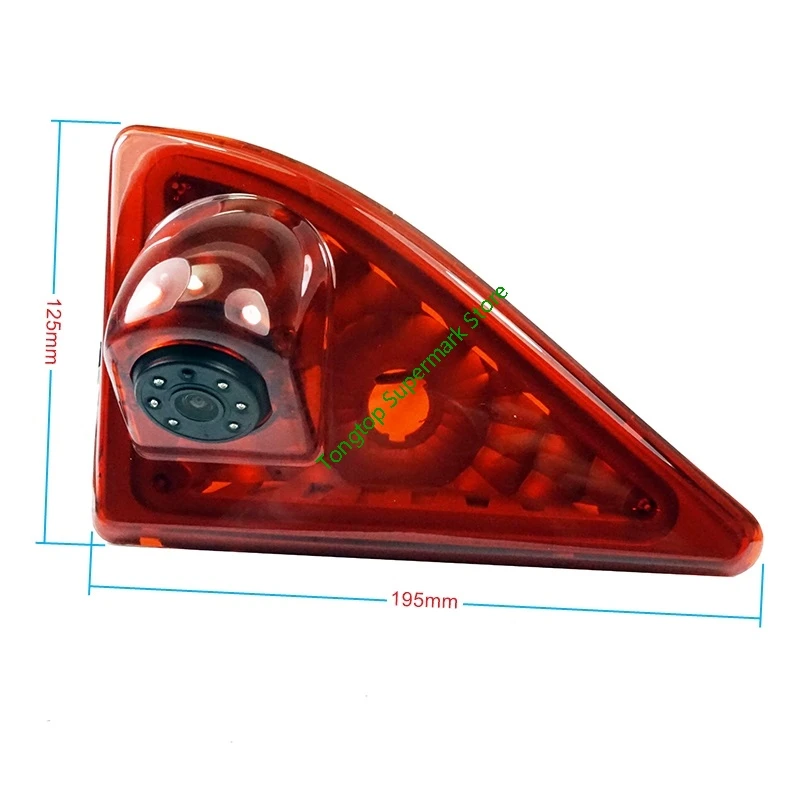 Auto Car Brake Light Rear View Camera For Renault Master Nissan NV400 Opel Movano With 7