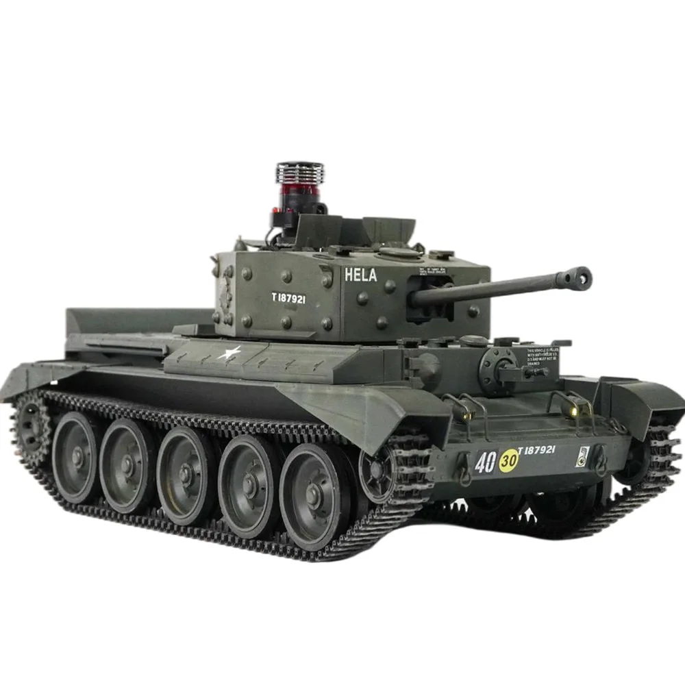 1/16 British Cromwell RC Tank Cruiser Mk VIII A27M WW2 Mlitary WWII History Hobby Grade Adult Fun Remote Control Enjoyable Toy
