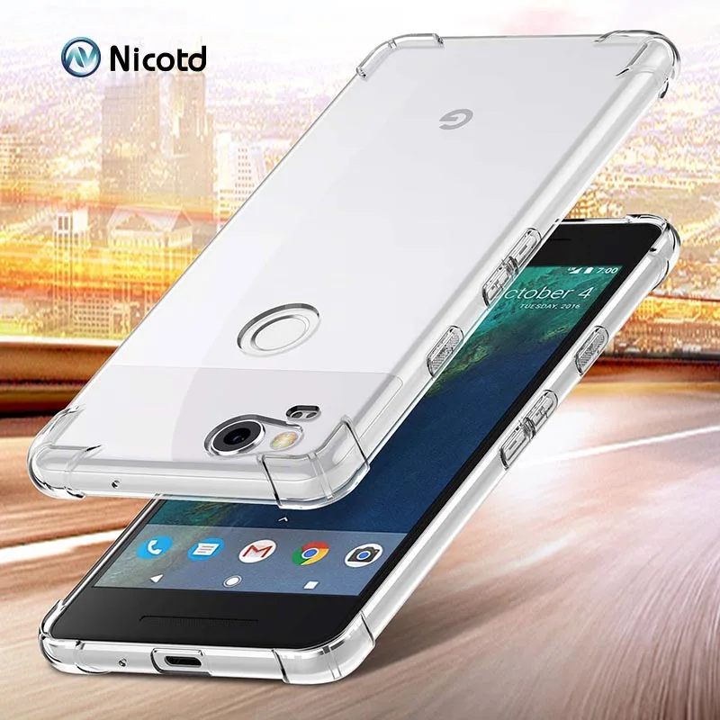 Transparent Case For Google Pixel 2 XL 5 4A 5G Soft TPU Silicone Clear Back Coque Case Cover For Google Pixel 3XL 3axl 3a 3 2 4