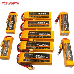 6S 3000 3300 3500 4000 5000 5200 6000mAh 60C 22.2V RC Toys LiPo Battery For RC Airplane Quadrotor Drone Helicopter Car LiPo